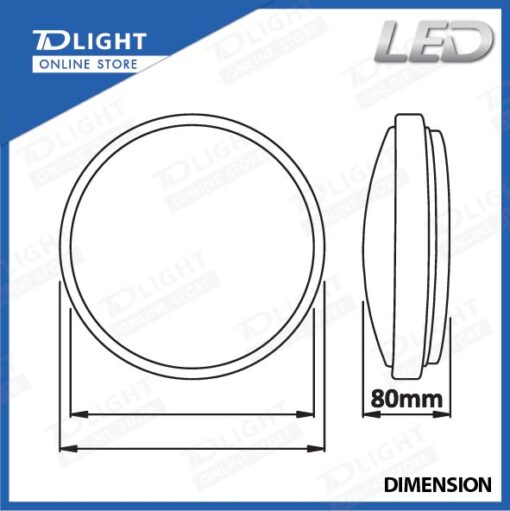 LED Ceiling light SALAPAO A Series 12W - Image 2