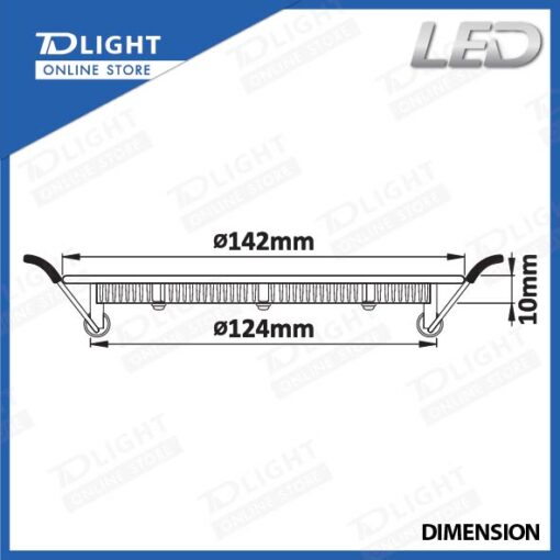 LED Downlight C-SLIM 9W - Image 2