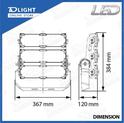 LED Floodlight Robot top240W - Image 2